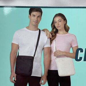 32 Degrees Unisex One Size Crossbody Bag Cream H0366